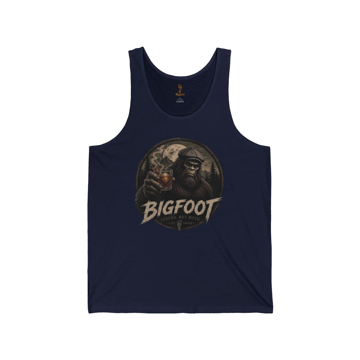 Bigfoot on the Rocks Tank