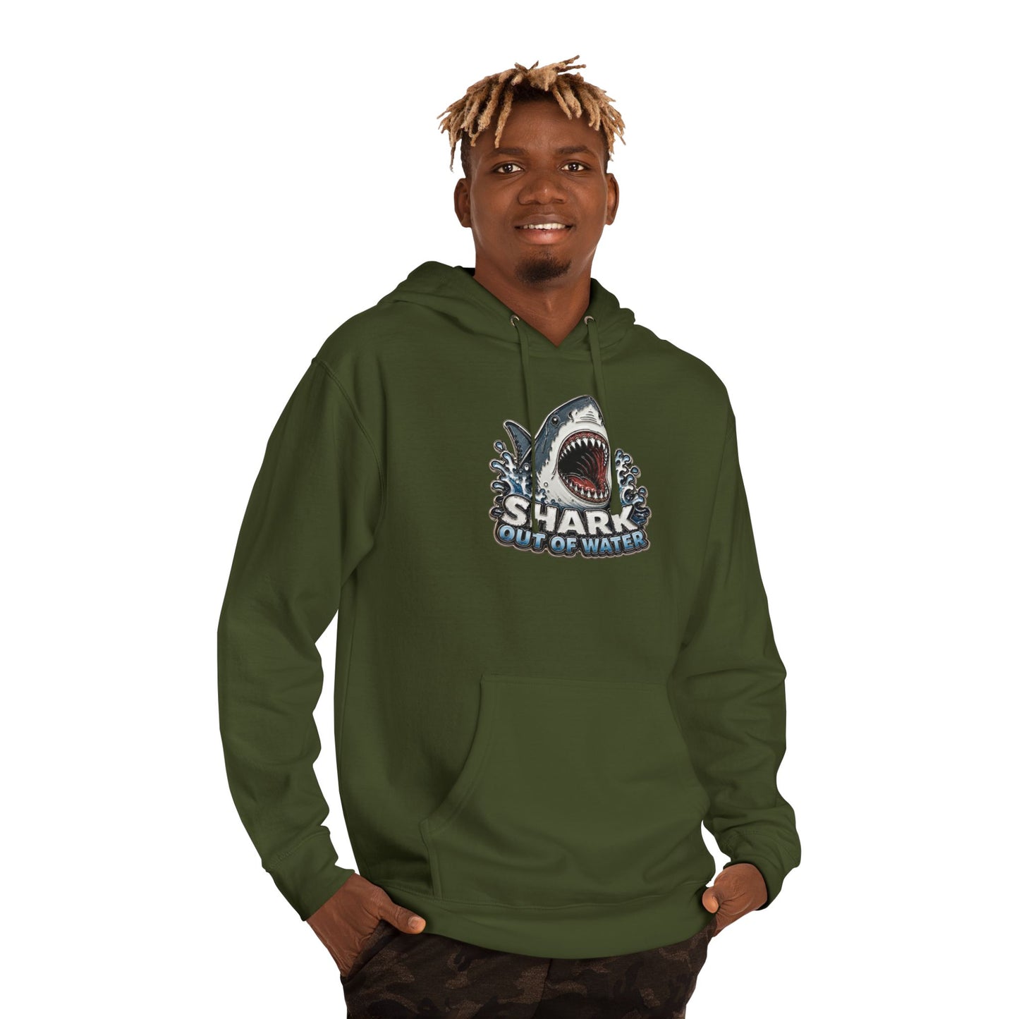 Shark out of Water Hoodie