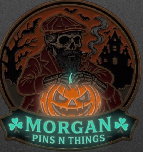 Morgan Pins N Things × Reiger Pinworks — Halloween Collaboration