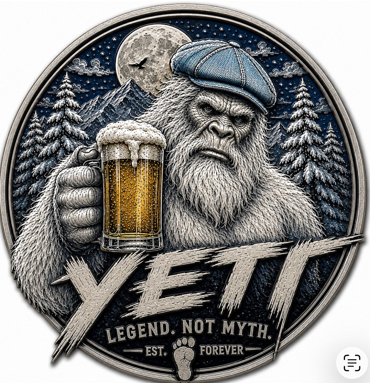 Yeti — “Legend. Not Myth.”