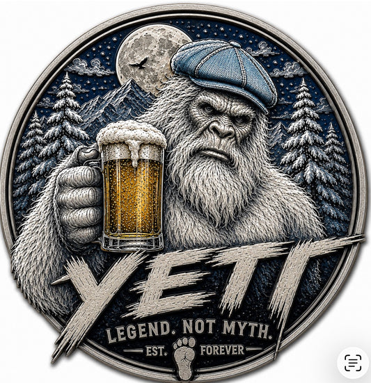 Yeti — “Legend. Not Myth.”