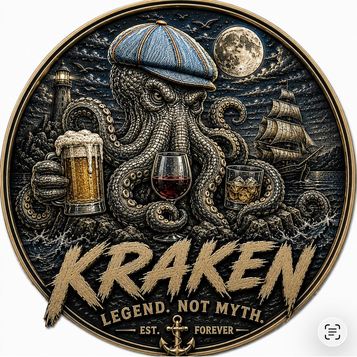 Kraken — “Legend. Not Myth.”