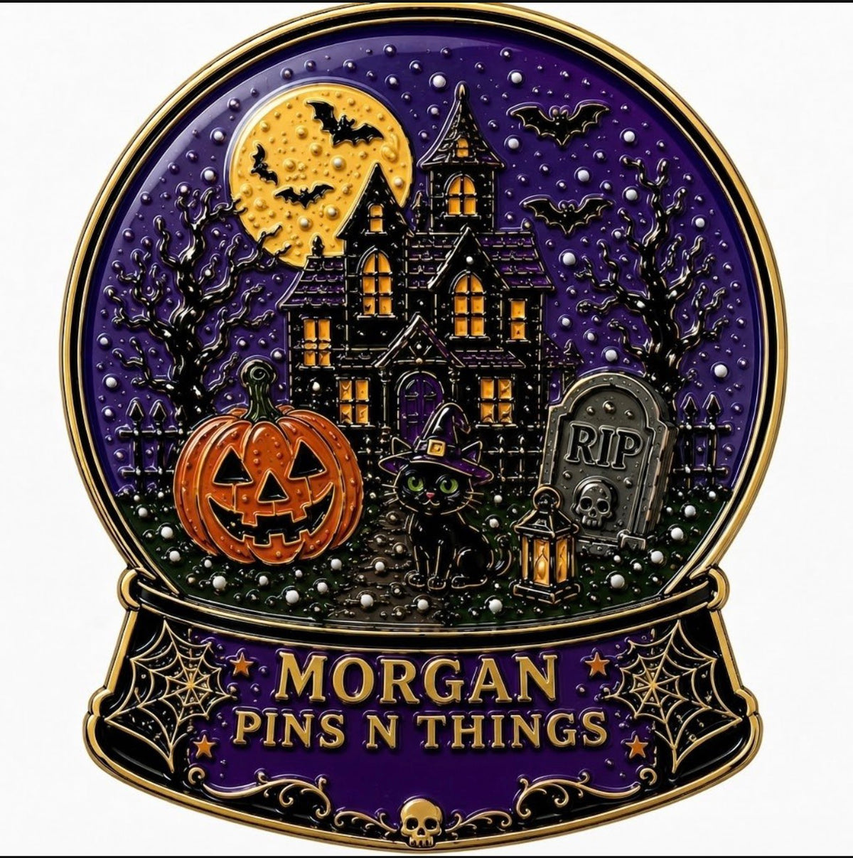 Haunted House —Snow globe